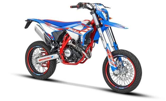 Beta Motard RR 4T 125 R Blue/Red