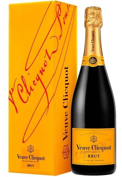 VEUVE CLICQUOT BRUT 0.75l 12%