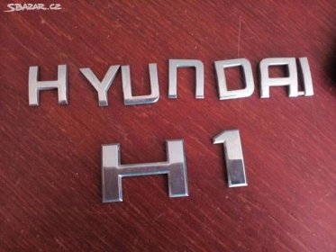 Hyundai H1 nápis samolepka nadpis na zadní vyko - Libice nad Cidlinou, Nymburk - Sbazar.cz