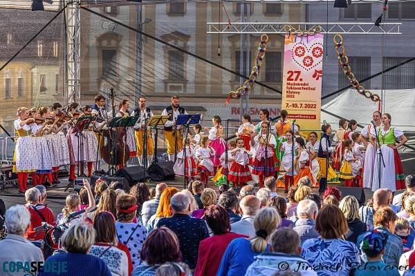 MFF Klatovy - vystoupení na Kolonádě