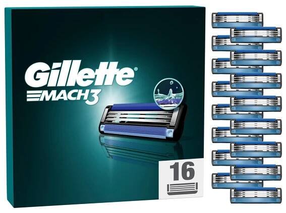 Gillette Mach3 náhradní hlavice 16 ks
