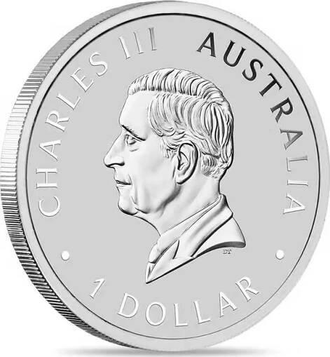 The Perth Mint Kookaburra 1 oz 2025 stříbrná mince 31,1 g