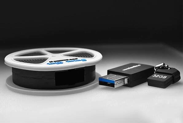 USB flashdisk - kotoučový film