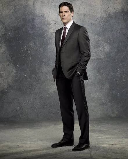 Thomas Gibson má charisma.