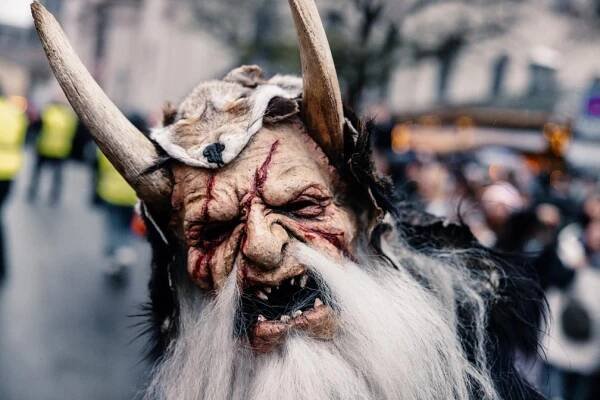 Auch nach 20 Jahren noch der Renner: Der Münchner Krampuslauf.