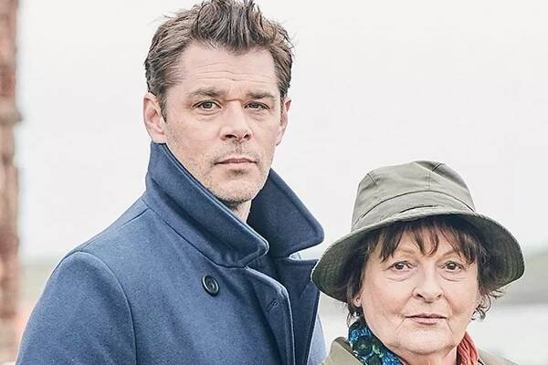 Kenny Doughty and Brenda Blethyn in ITV drama Vera