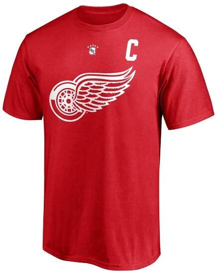 Steve Yzerman Detroit Red Wings NHL Fanatics Branded Men's Red Alumni Authentic T-Shirt