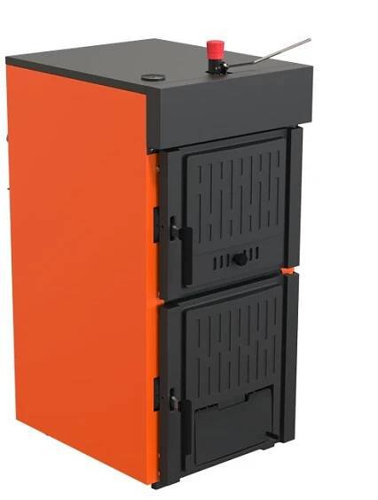 Litinový kotel na tuhá paliva HUNOR KAPPA 20kw - 4článkový