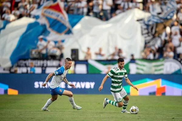Přípravné fotbalové utkání FC Baník Ostrava - Celtic Glasgow, 13. července 2022, Ostrava.