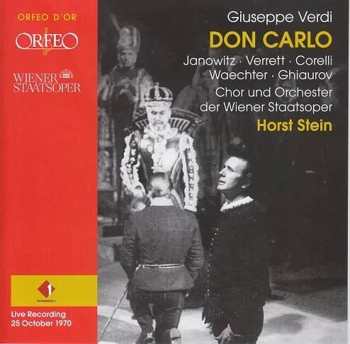Dietrich Fischer-Dieskau: Don Carlos CD, DVD | GRAMODESKY.CZ