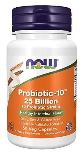 Now Foods 8 miliard Acidophilus & Bifidus - probiotika (60 Veg Kapsla)