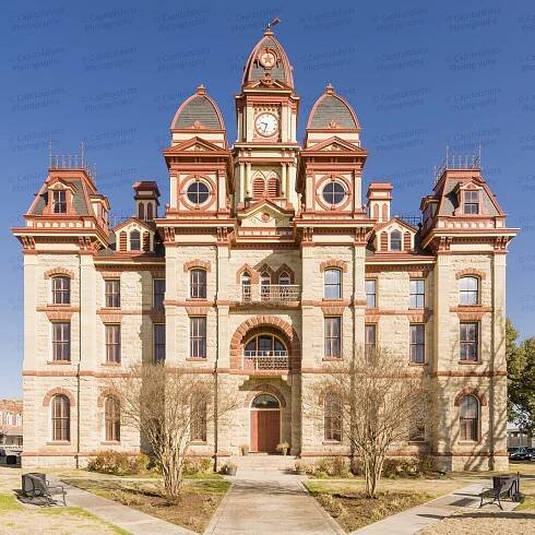 Texas Courthouses (Anderson-Frio)