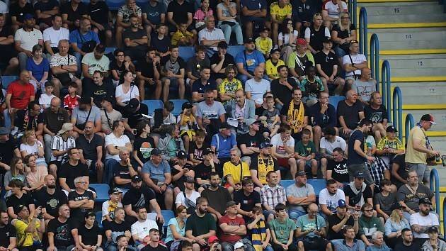 FC Zlín - 1. FC Slovácko 1:1 (fanoušci, 2. kolo, červenec 2025)