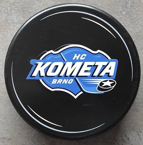 oficiální zápasový puk HC Kometa Brno 2022/2023 - Sběratelství