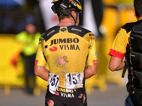 Dylan Groenewegen apologises for Tour de Pologne stage 1 crash