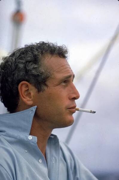 Paul Newman, photographed by Mark Kauffman, 1967.