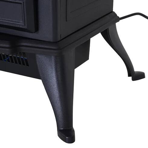 Elektrická krbová kamna LED 1000W / 2000W | černá | Goleto.cz