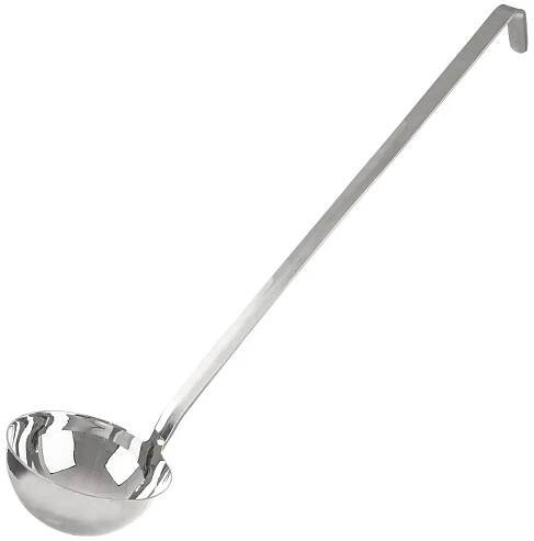 Nerezová naběračka GASTRO 55 cm, pr. 14 cm