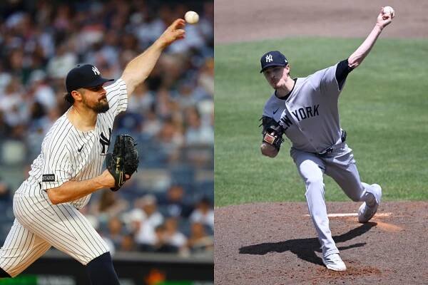 The two pitchers with the most wins in the American League in 2025 are working for the Yankees.