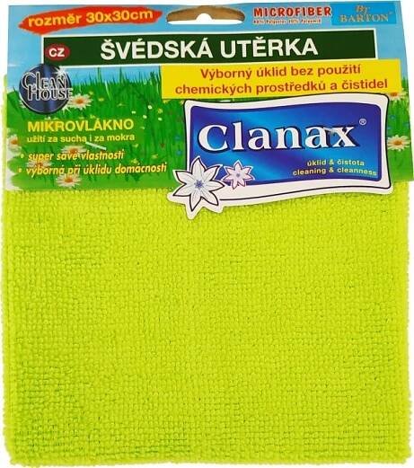 Clanax Švédská utěrka zelená 30 x 30 cm od 9 Kč