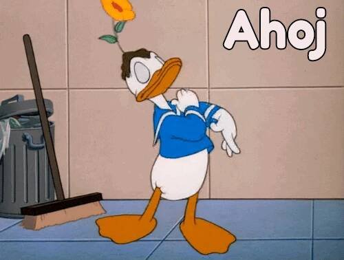 Ahoj GIFy - 69 animovaných obrázků GIF