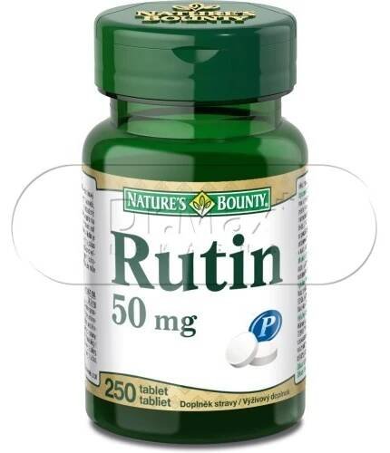 Nature's Bounty Rutin 50mg tbl.250