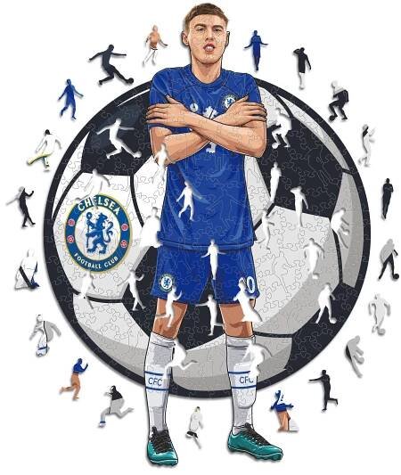 3 Soccer Players Puzzles Of Your Choice