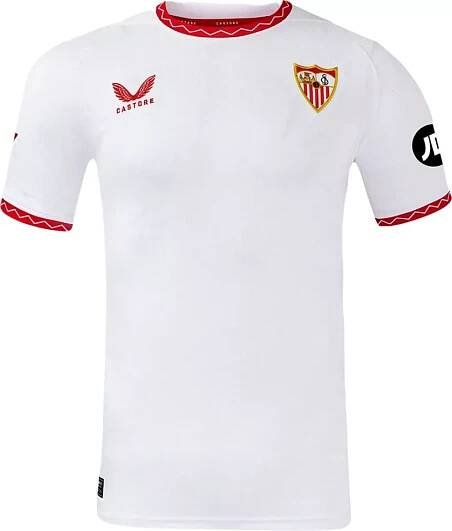 Dětský domácí dres s krátkým rukávem Castore FC Sevilla 2024/25