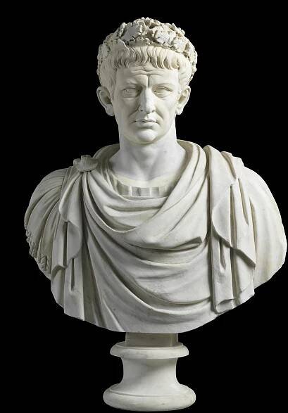 Colossal Portrait of Claudius on Modern Bust