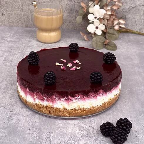 Ostružinový cheesecake