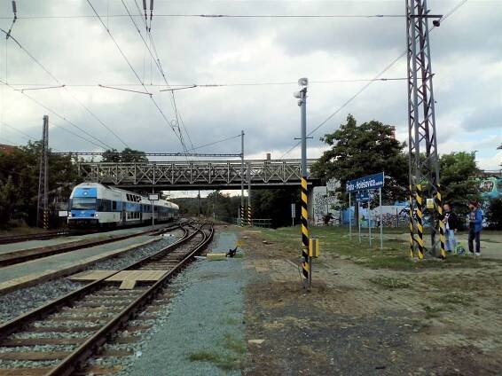Fotografie - Praha-Holešovice zastávka - 05.06.2020