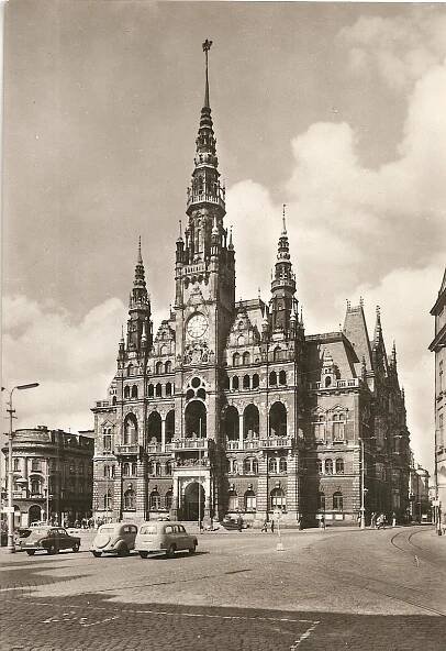 LIBEREC - radnice - Pohlednice místopis