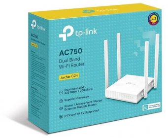 TP-Link C24 AC750 Dual-Band Wi-Fi Router