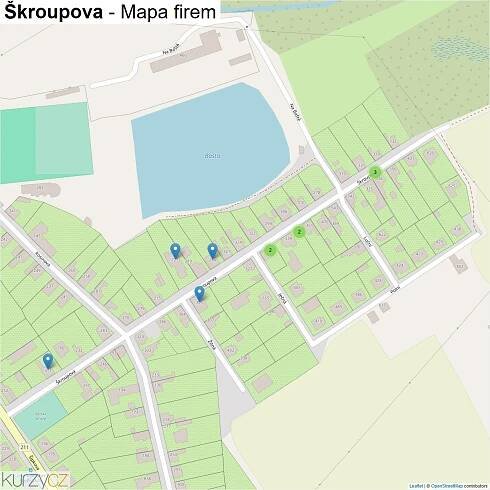 Škroupova - mapy | Kurzy.cz