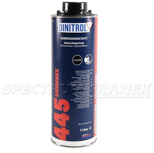 Dinitrol 445, ochranný nástřik na podvozek, černý, 1 l