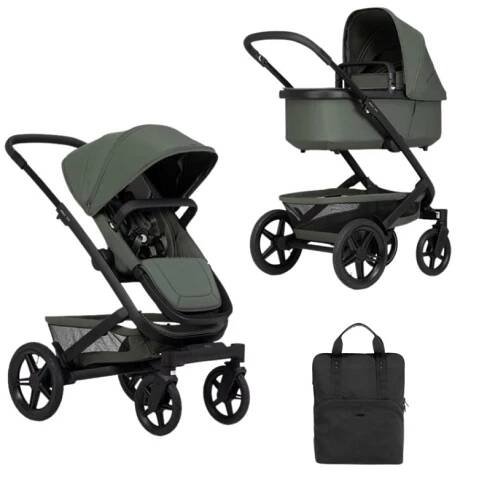 Joolz Geo3 kompletní set + backpack s nafukovacími koly - Woodland Green 2022 | DetskyDum.cz