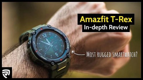 Amazfit T-Rex IN-DEPTH Review - Everything You Need To Know! (2020)