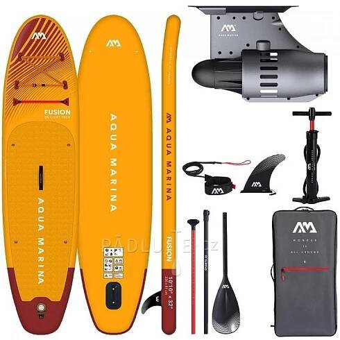 Paddleboard AQUA MARINA eFUSION 10'10'' s motorem AQUA MARINA BlueDrive S Power fin - varianta: základní sada