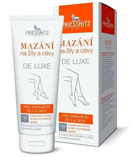 Priessnitz Mazání z řady Žíly a cévy De Luxe 125 ml 