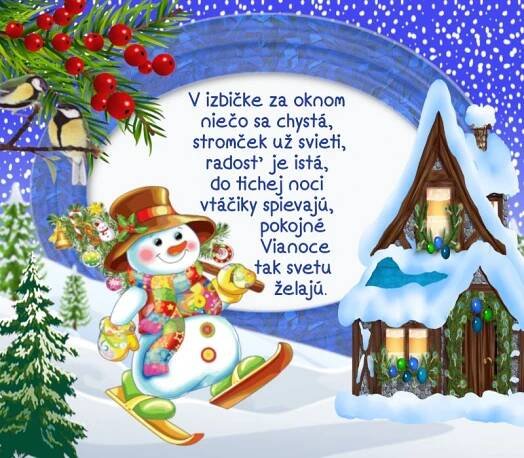 Krásne Vianoce a Šťastný Nový rok