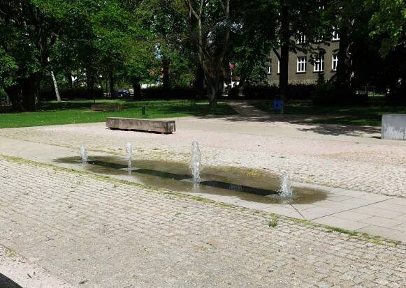 Fotografie - Litoměřice-Jiráskovy sady-fontána - 01.05.2020
