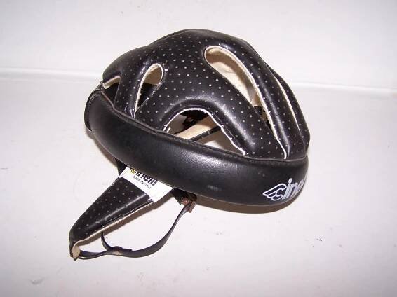 Retro kožená helma na kolo Cinelli ITALY