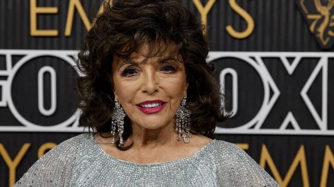 Joan Collins jako nejžádanější kmotra: Jejím nejnovějším kmotřencem je syn slavné Češky Gabriely Peacock - Proženy.cz