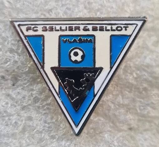 FC SELLIER - BELLOT VLAŠIM, fotbal, ČESKO - Odznaky, nášivky a medaile