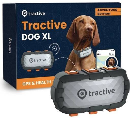 Tractive GPS DOG XL Adventure Edition tracker polohy a aktivity pro psy - Smarty.cz