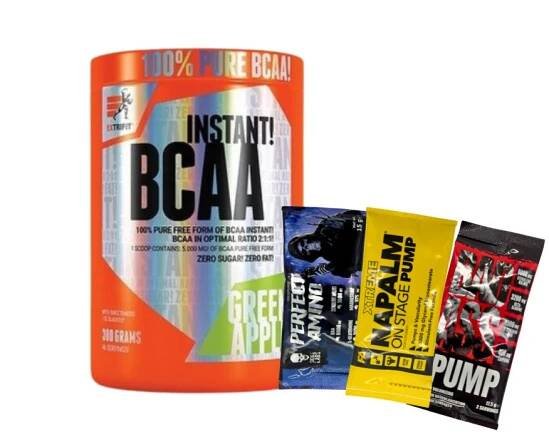 Extrifit BCAA Instant - 300 g - Esenciální aminokyseliny