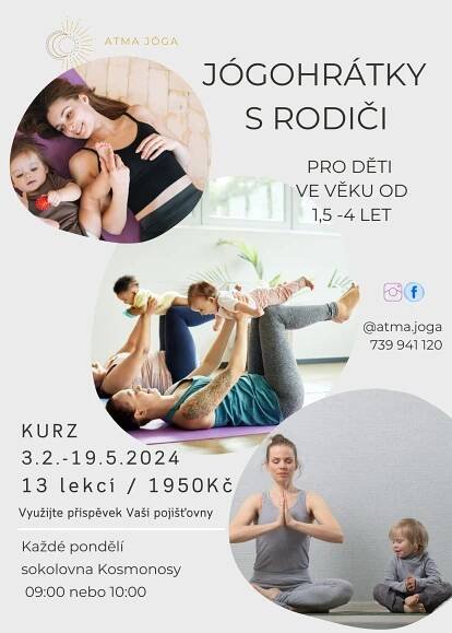 Jógohrátky s rodiči