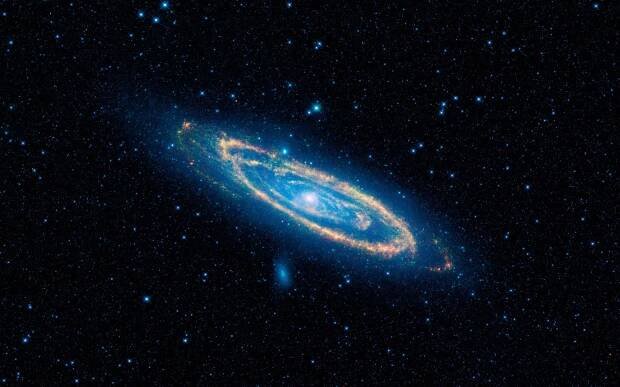 The stunning Andromeda Galaxy in 4K resolution Wallpaper
