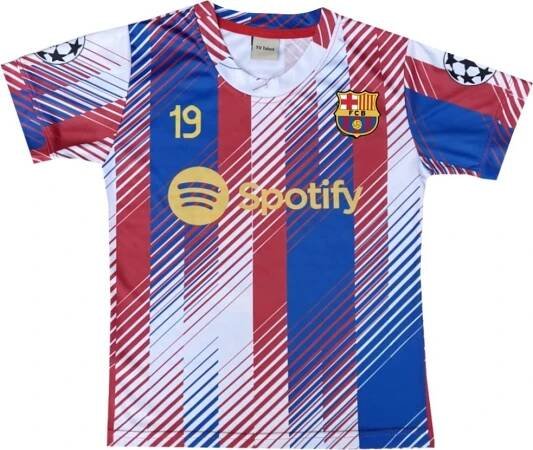 Numberoplus Premium dětské fotbalové tričko FC Barcelona Lamine Yamal 19 F3
