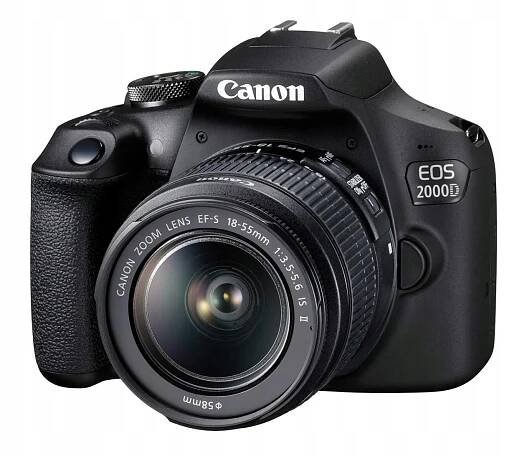 Canon EOS 2000D + 18-55 IS II